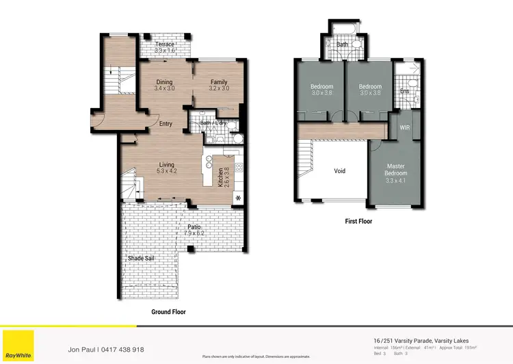 Floorplan of Homely apartment listing, 16/251 Varsity Parade, Varsity Lakes QLD 4227