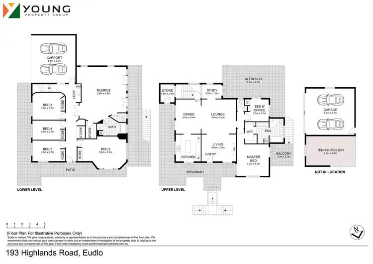 Floorplan of Homely rural property listing, 193 Highlands Road, Eudlo QLD 4554