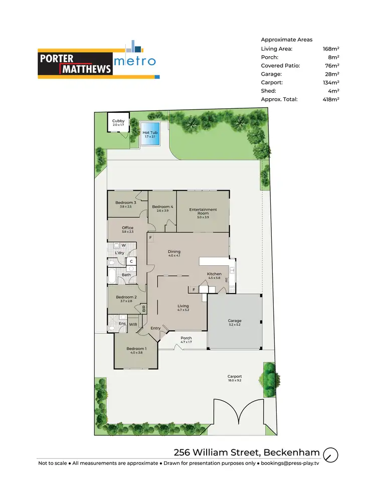 Floorplan of Homely house listing, 256 William Street, Beckenham WA 6107