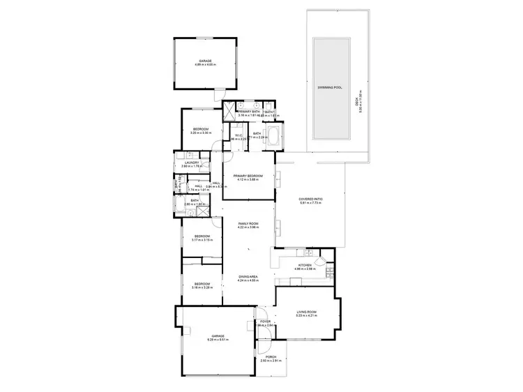 Floorplan of Homely house listing, 22 Breeze Drive, Bargara QLD 4670