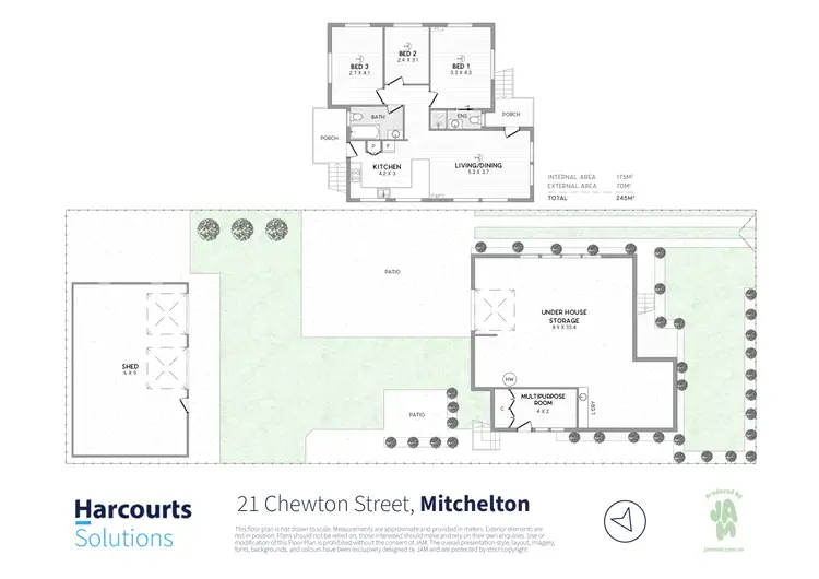 Floorplan of Homely house listing, 21 Chewton Street, Mitchelton QLD 4053