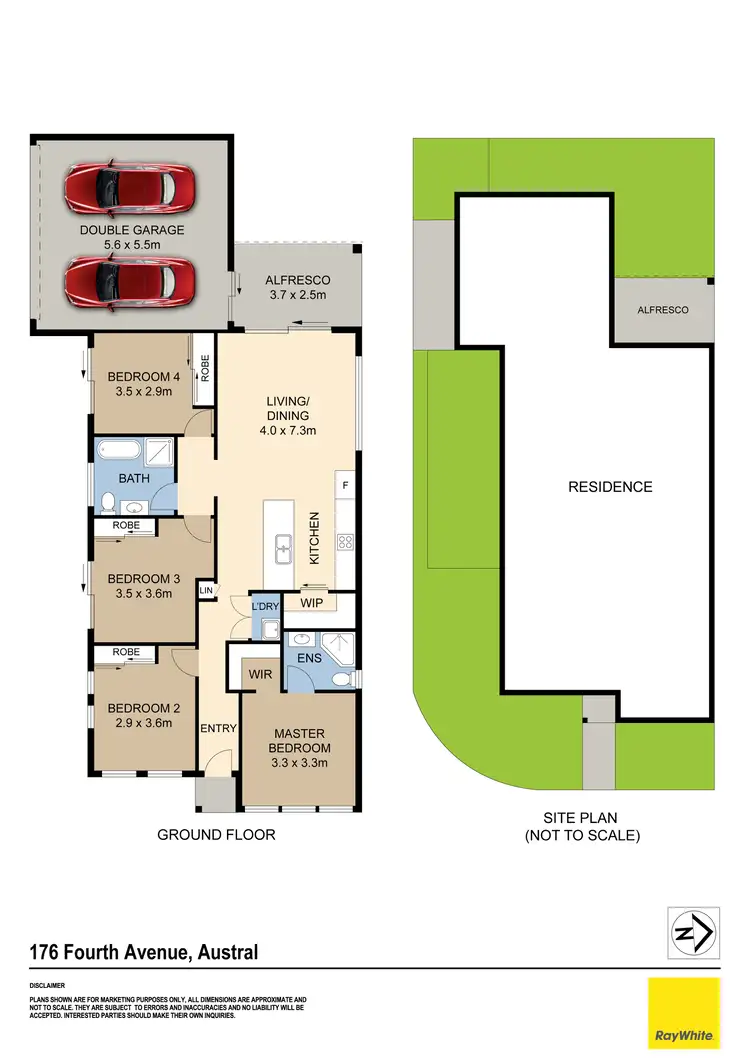 Floorplan of Homely house listing, 176 Fourth Avenue, Austral NSW 2179