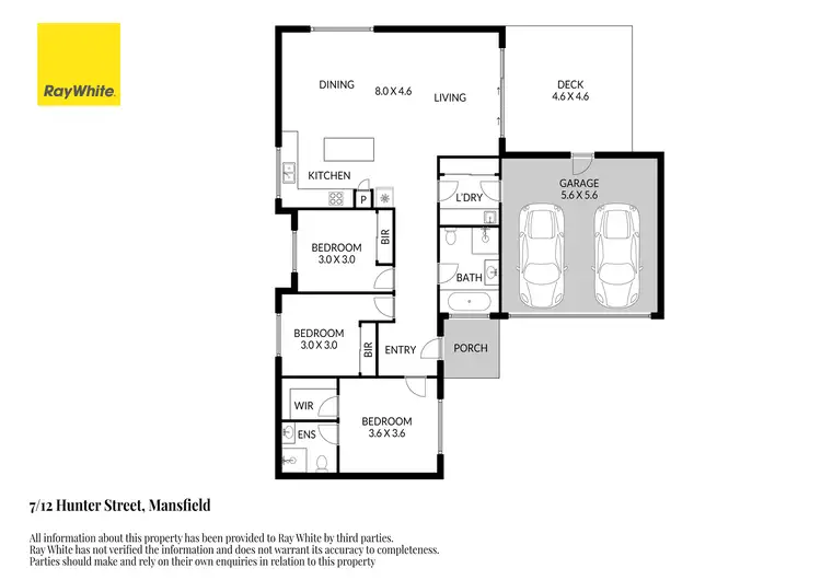 Floorplan of Homely house listing, 7/12 Hunter Street, Mansfield VIC 3722