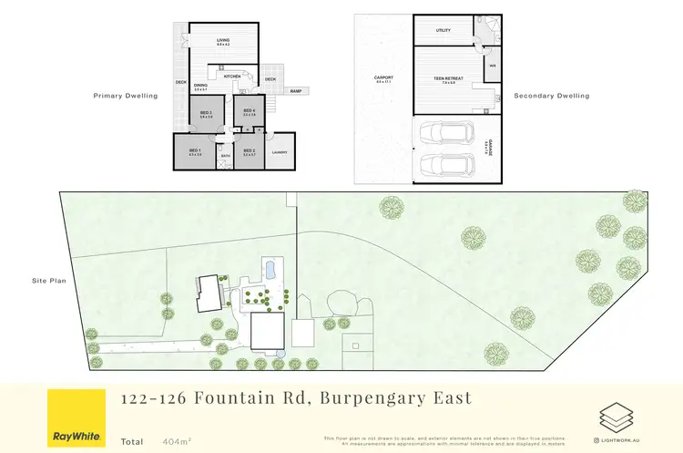 Floorplan of Homely house listing, 122-126 Fountain Road, Burpengary East QLD 4505