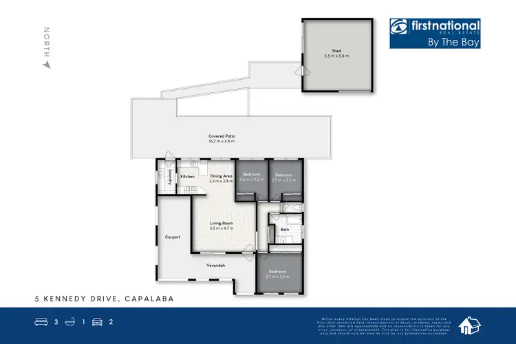 Floorplan of Homely house listing, 5 Kennedy Drive, Capalaba QLD 4157