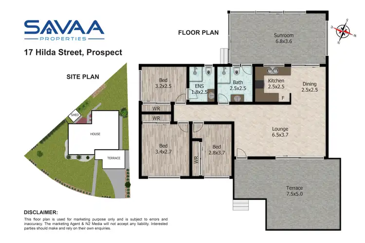 Floorplan of Homely house listing, 17 Hilda Street, Prospect NSW 2148