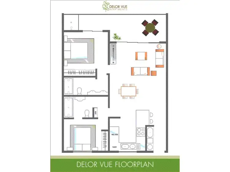 Floorplan of Homely unit listing, 59/3 Deloraine Cl, Cannonvale QLD 4802