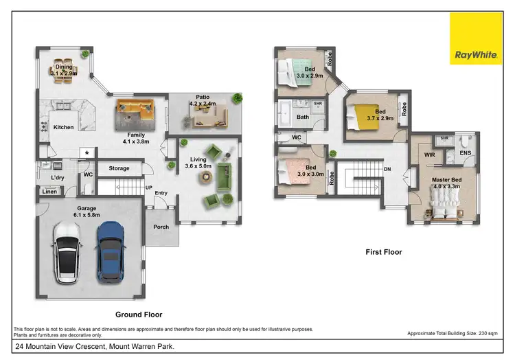 Floorplan of Homely house listing, 24 Mountain View Crescent, Mount Warren Park QLD 4207