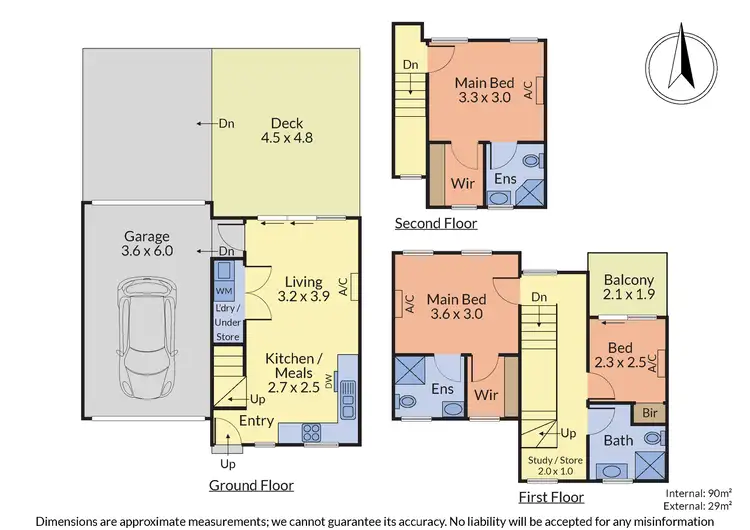 Floorplan of Homely townhouse listing, 2/16 View Road, Bayswater VIC 3153