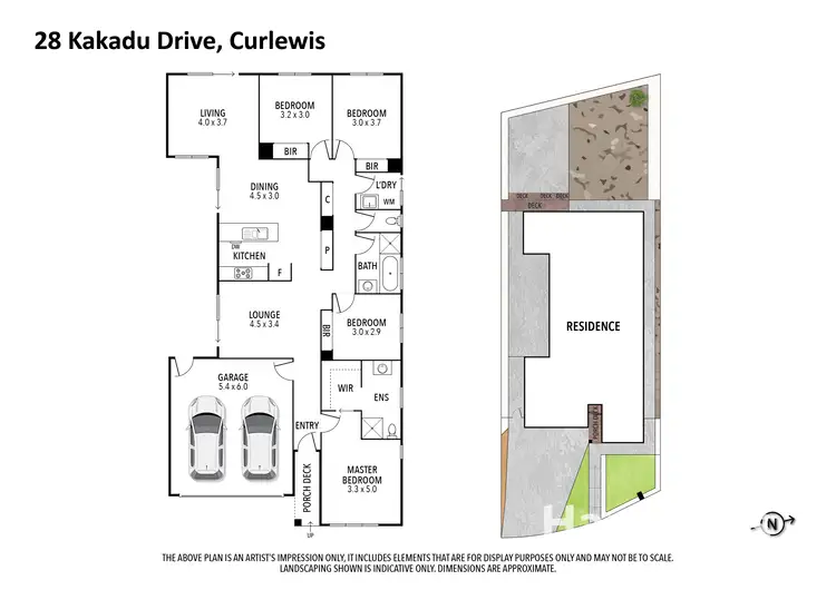 Floorplan of Homely house listing, 28 Kakadu Drive, Curlewis VIC 3222