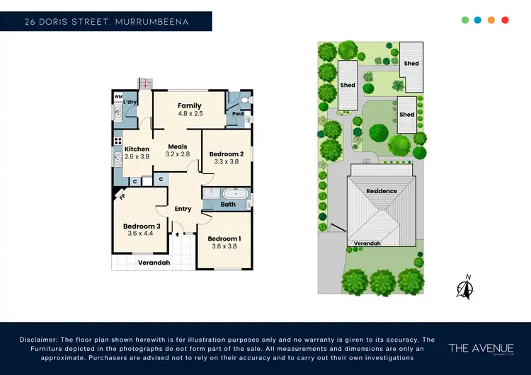 Floorplan of Homely house listing, 26 Doris Street, Murrumbeena VIC 3163