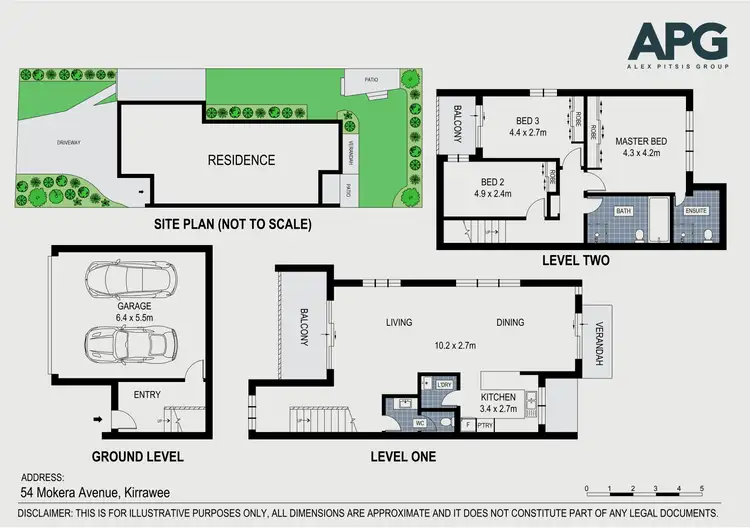 Floorplan of Homely other listing, 54 Mokera Avenue, Kirrawee NSW 2232
