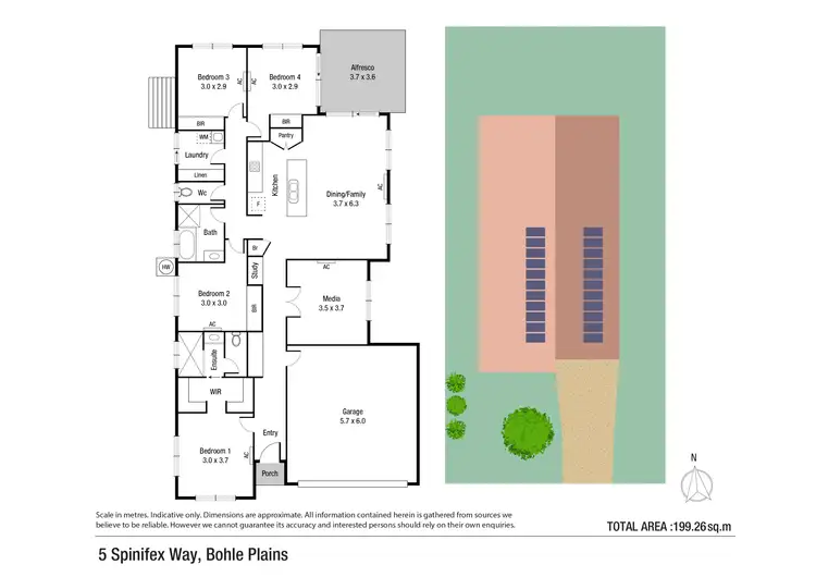 Floorplan of Homely house listing, 5 Spinifex Way, Bohle Plains QLD 4817