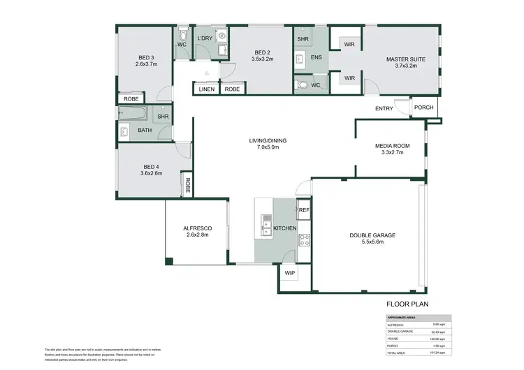 Floorplan of Homely house listing, 2 Seacliff Approach, Madora Bay WA 6210