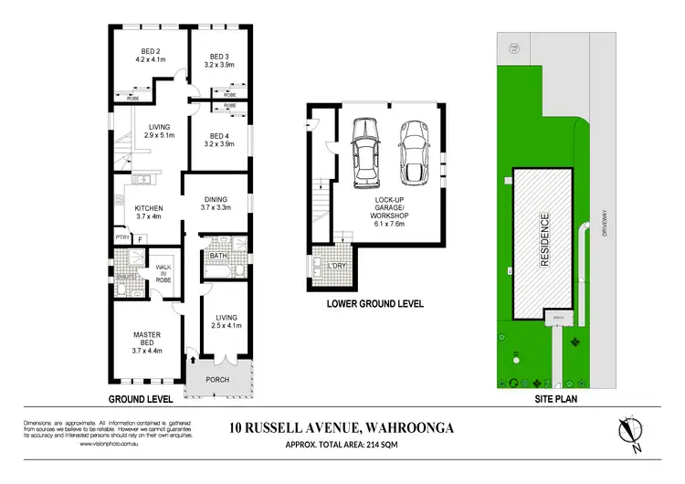 Floorplan of Homely house listing, 10 Russell Avenue, Wahroonga NSW 2076