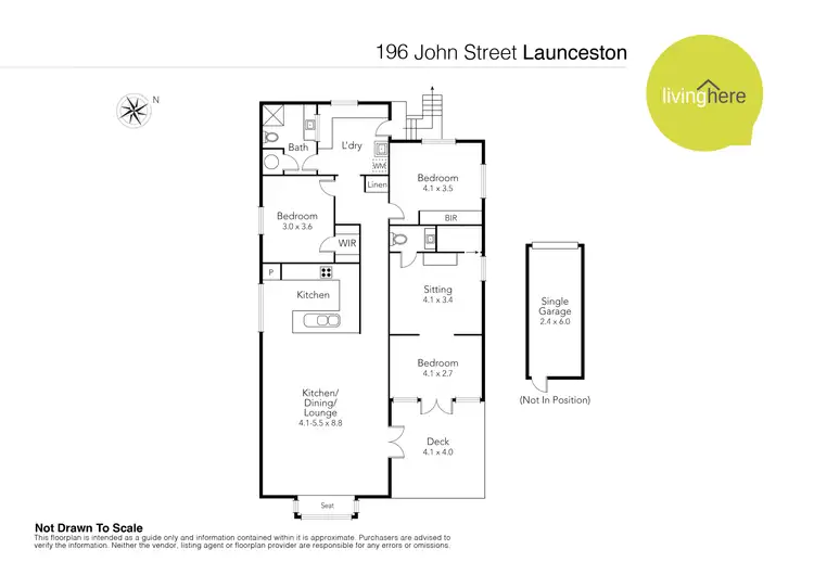 Floorplan of Homely house listing, 196 St John Street, Launceston TAS 7250