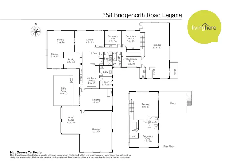 Floorplan of Homely house listing, 358 Bridgenorth Road, Legana TAS 7277