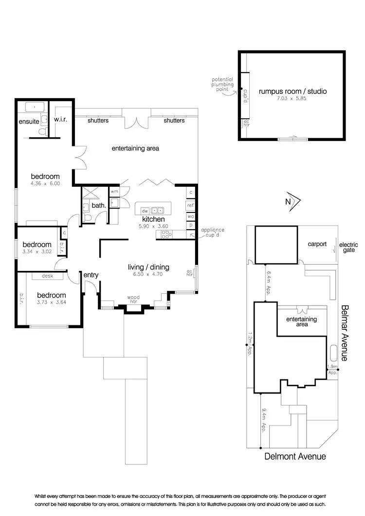 Floorplan of Homely house listing, 27 Delmont Avenue, Altona VIC 3018