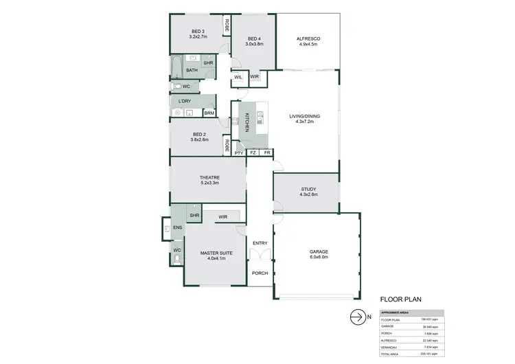 Floorplan of Homely house listing, 42 Star Street, Australind WA 6233
