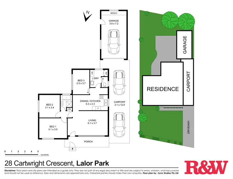 Floorplan of Homely house listing, 28 Cartwright Crescent, Lalor Park NSW 2147