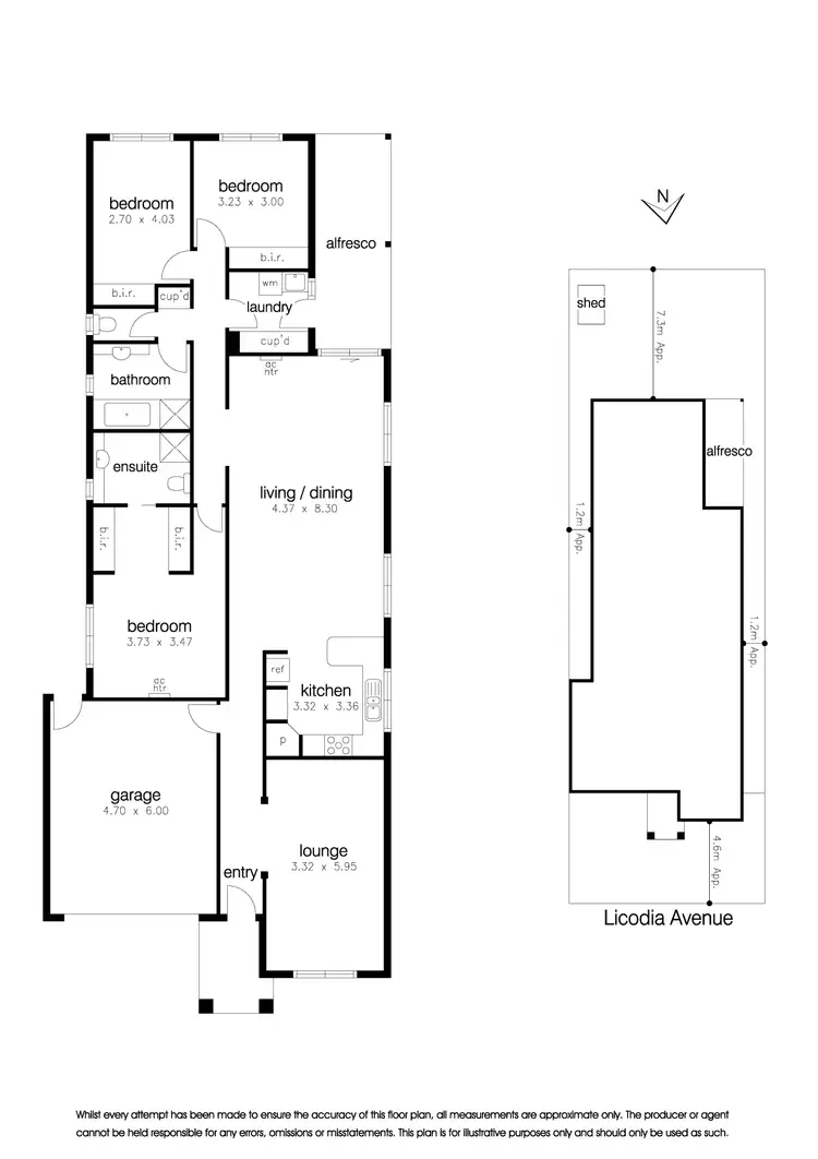 Floorplan of Homely house listing, 13 Licodia Avenue, Point Cook VIC 3030