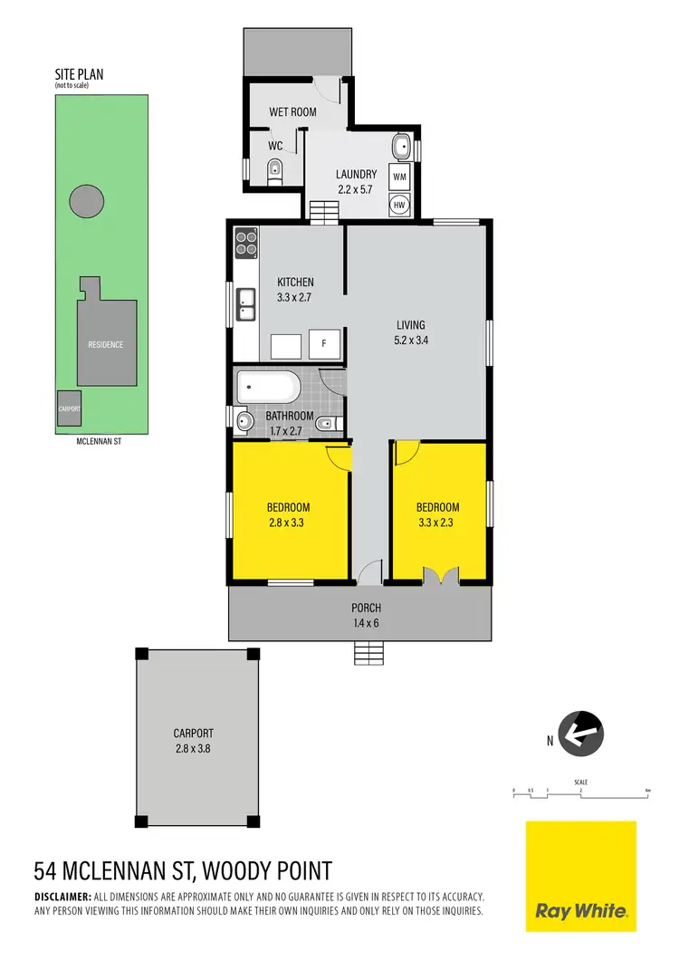 Floorplan of Homely house listing, 54 Mclennan Street, Woody Point QLD 4019