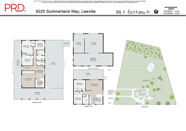 Floorplan of Homely house listing, 9220 Summerland Way, Leeville NSW 2470