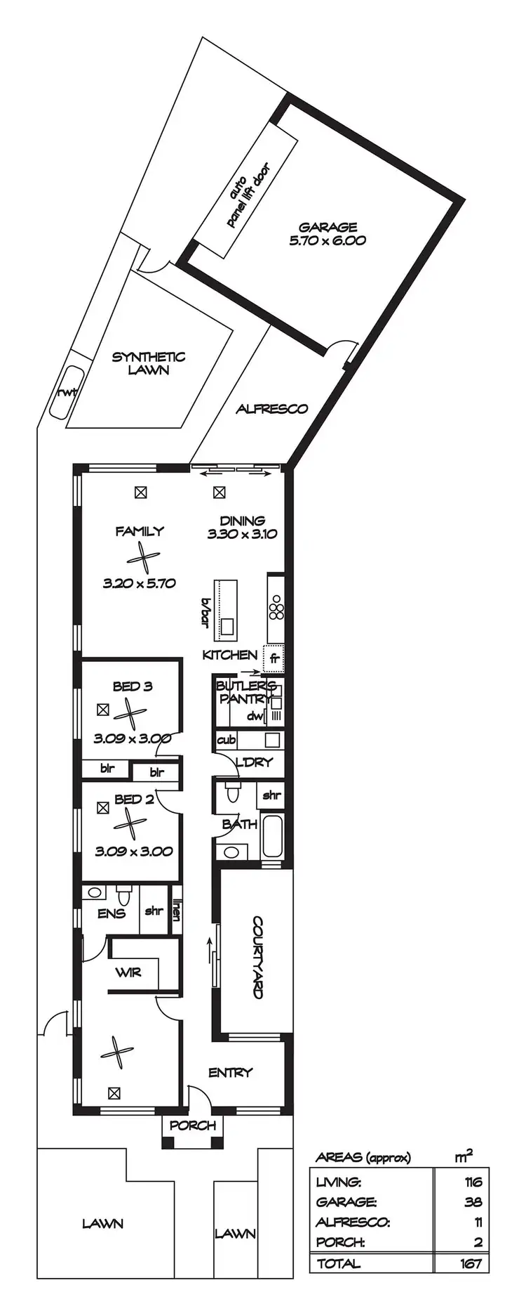 Floorplan of Homely house listing, 28A Maidos Grove, Valley View SA 5093
