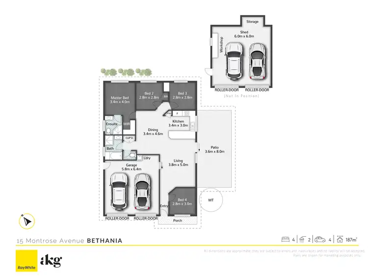 Floorplan of Homely house listing, 15 Montrose Avenue, Bethania QLD 4205
