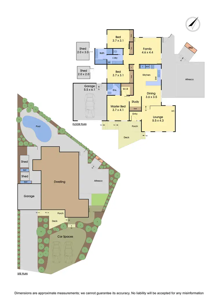 Floorplan of Homely house listing, 13 Strathaird Close, Diamond Creek VIC 3089