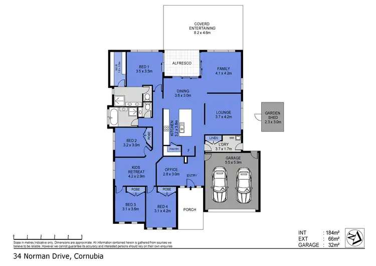 Floorplan of Homely house listing, 34 Norman Drive, Cornubia QLD 4130