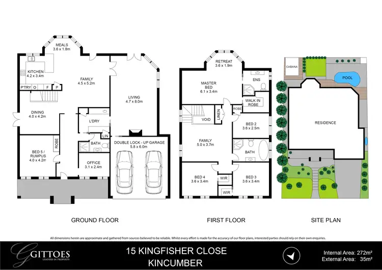 Floorplan of Homely house listing, 15 Kingfisher Close, Kincumber NSW 2251