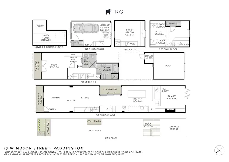 Floorplan of Homely house listing, 17 Windsor Street, Paddington NSW 2021