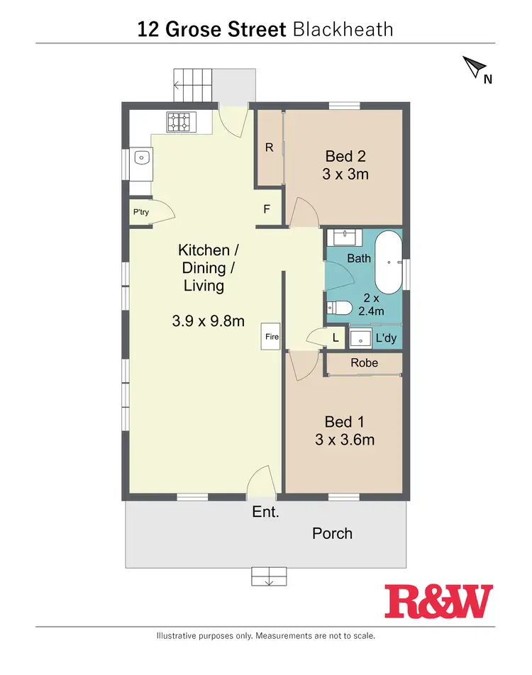 Floorplan of Homely house listing, 12 Grose Street, Blackheath NSW 2785