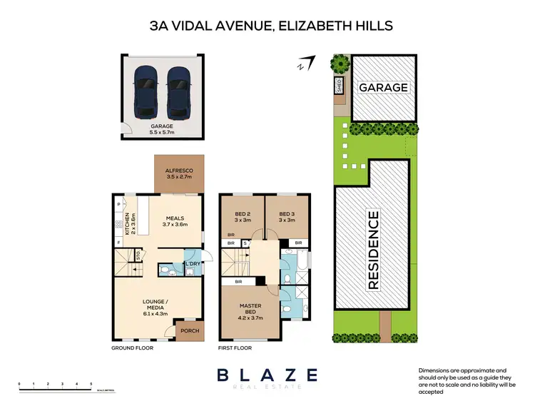 Floorplan of Homely house listing, 3A Vidal Avenue, Elizabeth Hills NSW 2171