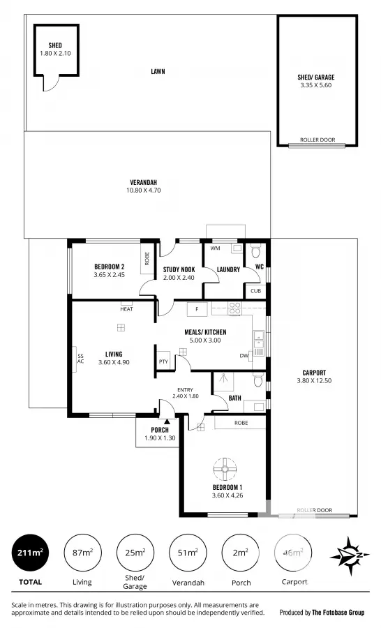 Floorplan of Homely house listing, 49 Jervois Avenue, Magill SA 5072