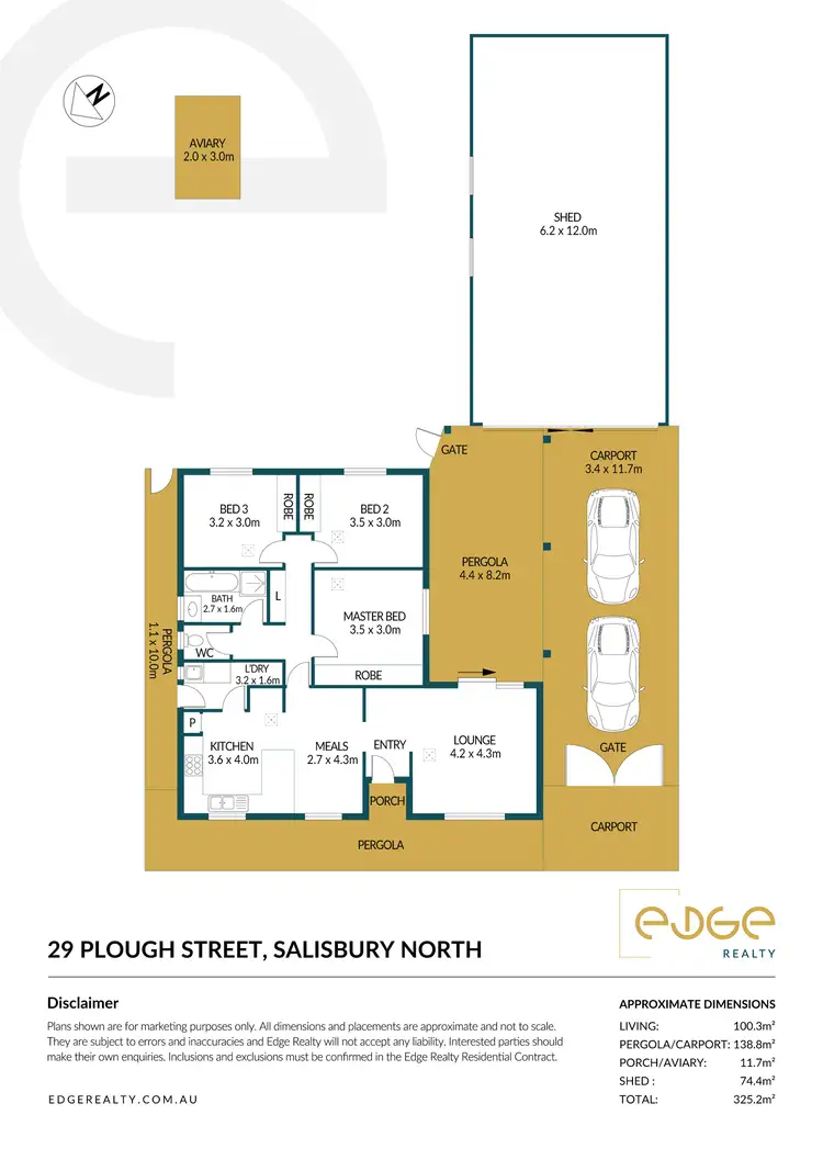 Floorplan of Homely house listing, 29 Plough Street, Salisbury North SA 5108