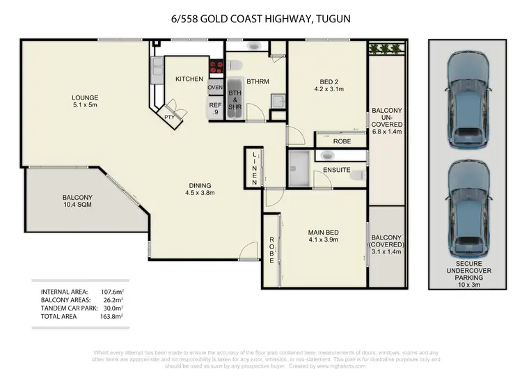 Floorplan of Homely unit listing, 6/560 Gold Coast Highway, Tugun QLD 4224