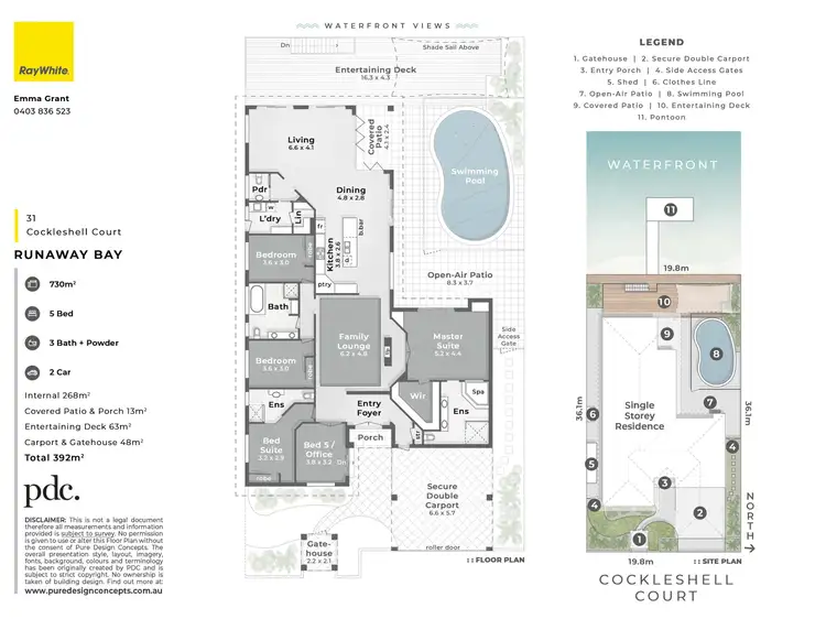 Floorplan of Homely house listing, 31 Cockleshell Court, Runaway Bay QLD 4216