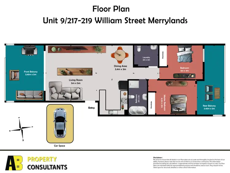 Floorplan of Homely unit listing, 9/217-219 William Street, Granville NSW 2142
