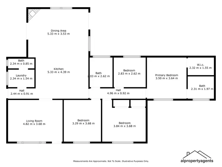 Floorplan of Homely rural property listing, 117 Hughes Road, Quantong VIC 3401