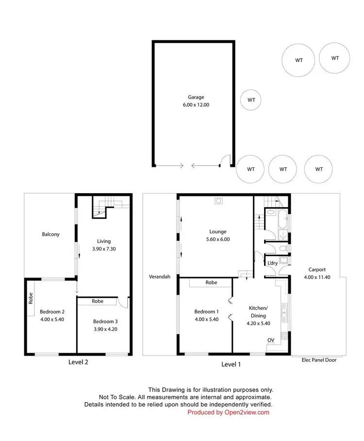 Floorplan of Homely house listing, 4 Elanora Crescent, Cape Jervis SA 5204
