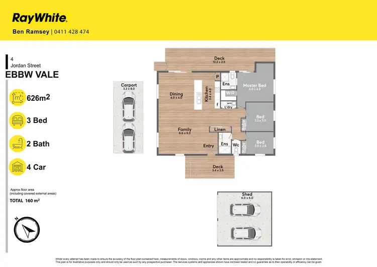 Floorplan of Homely house listing, 4 Jordan Street, Ebbw Vale QLD 4304