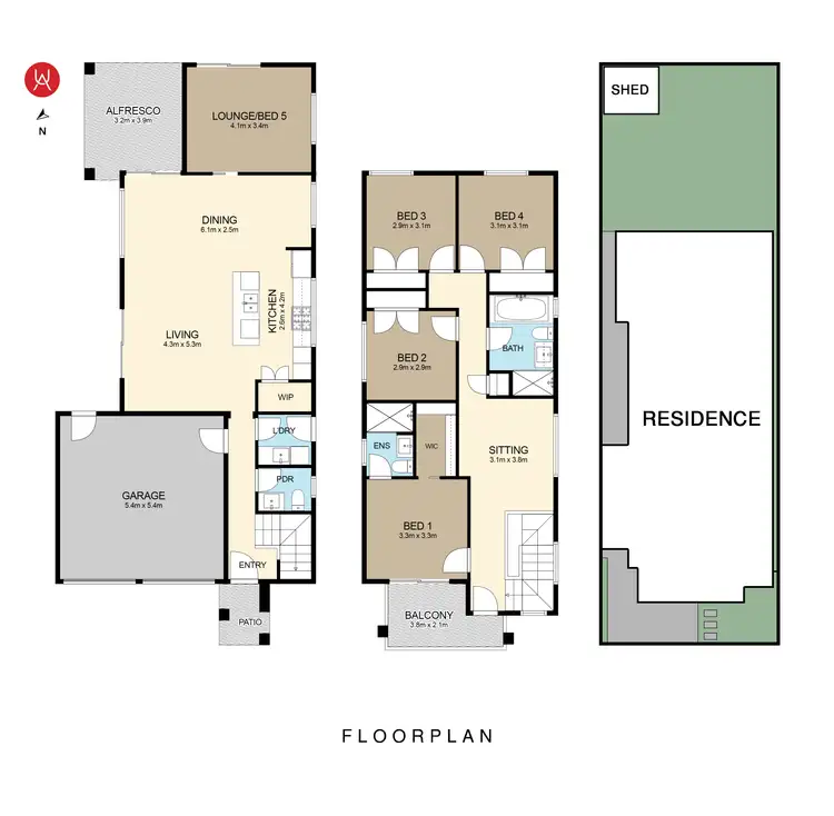 Floorplan of Homely house listing, 27 Lopper Street, Austral NSW 2179
