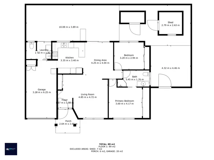 Floorplan of Homely house listing, 4/48 Heaps Street, Avenell Heights QLD 4670