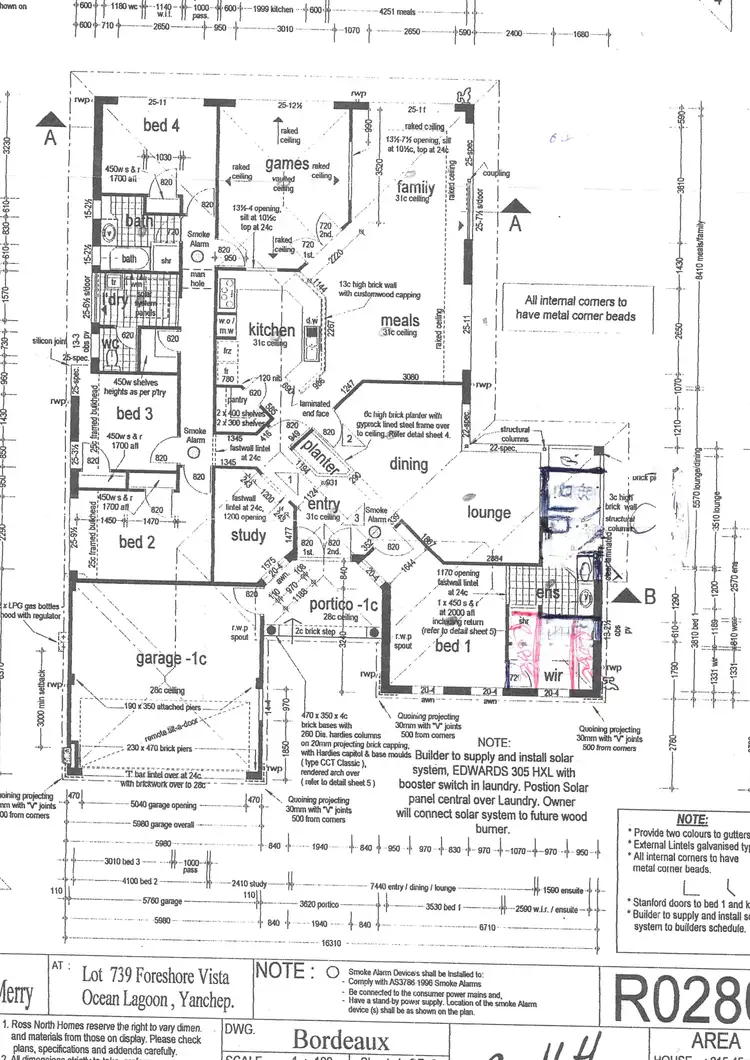 Floorplan of Homely house listing, 5 Foreshore Vista, Yanchep WA 6035