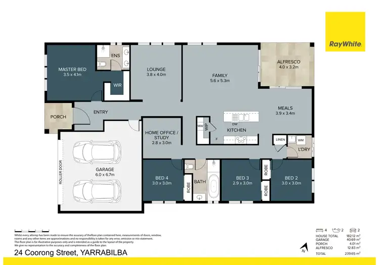 Floorplan of Homely house listing, 24 Coorong Street, Yarrabilba QLD 4207