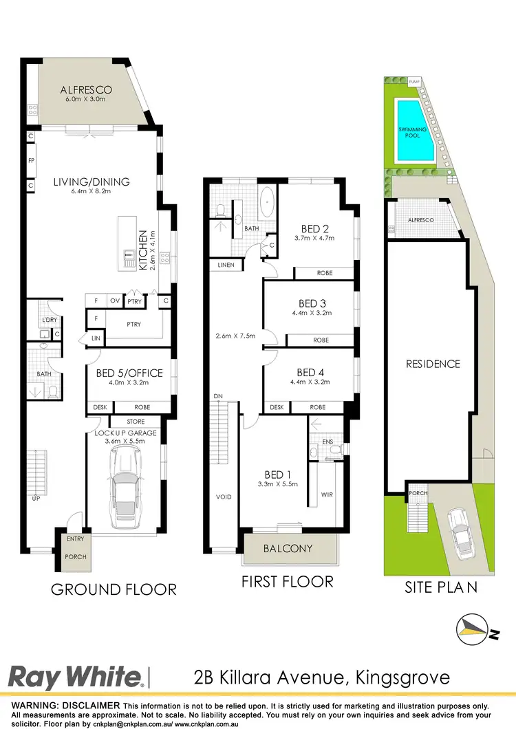 Floorplan of Homely house listing, 2B Killara Avenue, Kingsgrove NSW 2208