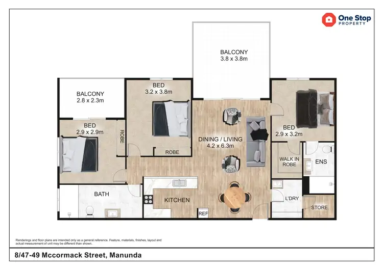 Floorplan of Homely unit listing, 8/47-49 Mccormack Street, Manunda QLD 4870
