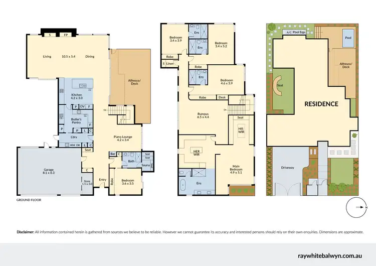 Floorplan of Homely house listing, 14 Ropley Avenue, Balwyn VIC 3103